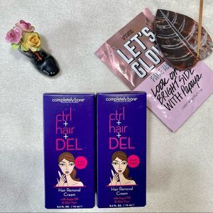 Ctrl+hair+DEL Hair Removal Cream by Completely Bare